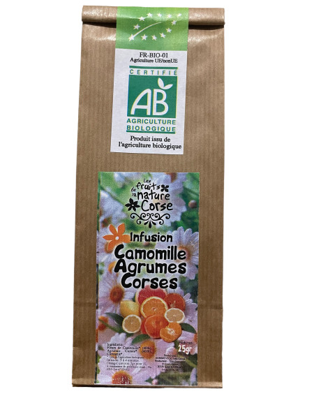 Infusion Camomille Agrumes Corses