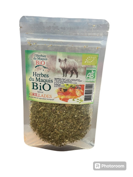 Herbes du Maquis Bio spécial Grillades