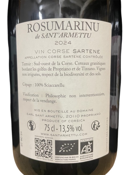 Sant Armettu Rosumarinu Rouge 2024