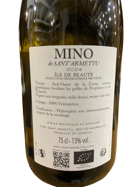 Sant Armettu Minò Blanc 2024